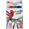 Pastelky Tempus 1312 PQ trojhranné jumbo 12 barev