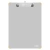 Podložka na psaní  PP/A4 s klipem šedá