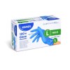 Rukavice nitril modré, nepudrované L    100ks/bal