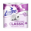 Toaletní papír Linteo – bílý, 2vrstvý, 4 role/bal