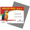 Barevný papír A4/100/80g-šedý