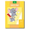 Skicák - bílý, A4 (20 listů)