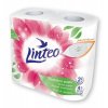 Toaletní papír Linteo – bílý, 2vrstvý, 4 role/bal