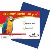 Barevný papír A4/100/80g-modrý tmavě