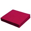 Ubrousky 1-vrstvé 33x33cm bordo/100ks