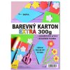 Barevný karton EXTRA 300g A4/10listů - růžový