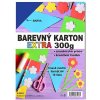 Barevný karton EXTRA - tmavě modrý, A4, 300g (10 listů)