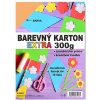 Barevný karton EXTRA - meruňkový, A4, 300g (10 listů)