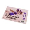 Kladívková čtvrtka A4/10/250g - bílá