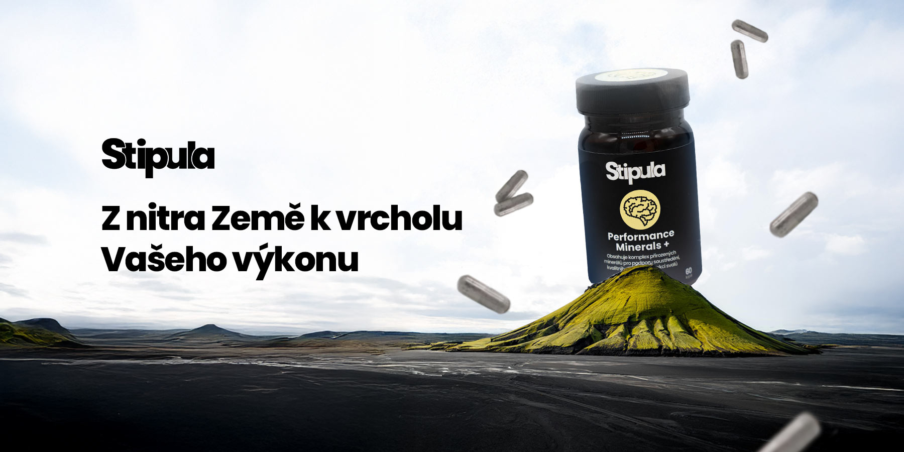 Stipula Performance Minerals + minerály pro soustředění