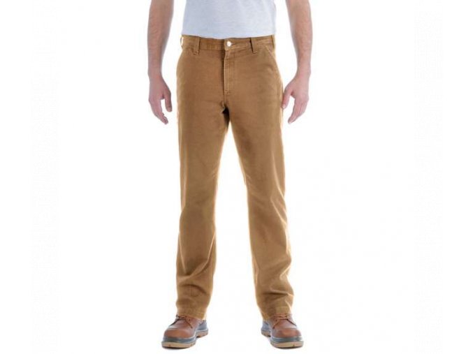 KALHOTY CARHARTT STRAIGHT FIT STRETCH DUCK DUNGAREE