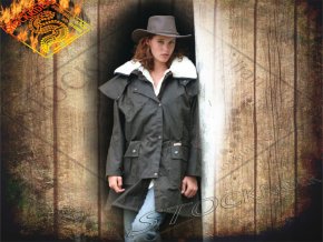 drover jacket brown