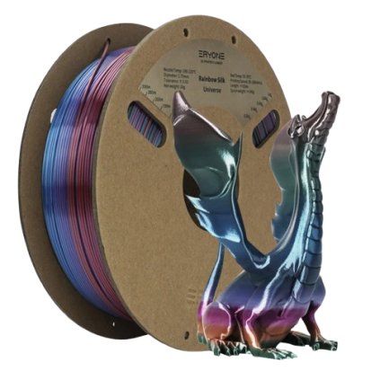 FILAMENT ERYONE / PLA SILK / MACARON RAINBOW / UNIVERSE / 1,75 MM / 1 KG