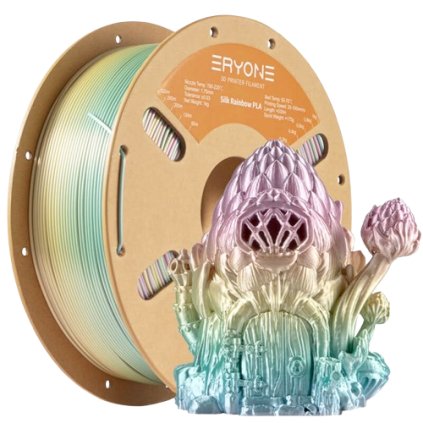 FILAMENT ERYONE / PLA SILK / CLASSICAL RAINBOW / 1,75 MM / 1 KG