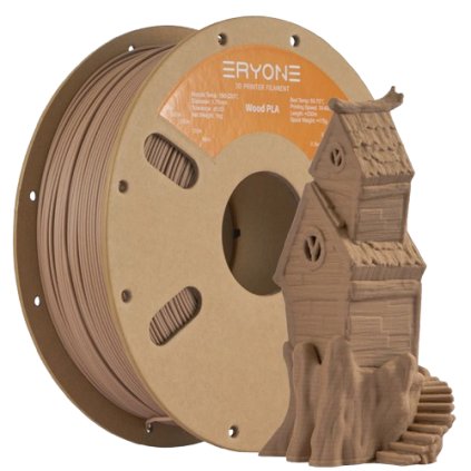 ERYONE / Pla Wood / Deep / 1,75 mm / 1kg - Filament pro 3D tisk