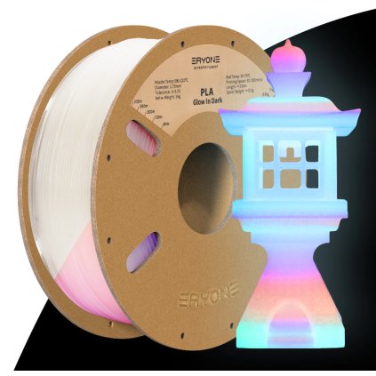 ERYONE / Pla Luminious / Duhová / 1.75mm / 1kg – Filament pro 3D tisk