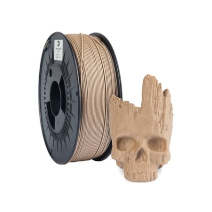 3DPOWER / Pla Wood / Natural / 1,75 mm / 1kg - Filament pro 3D tisk