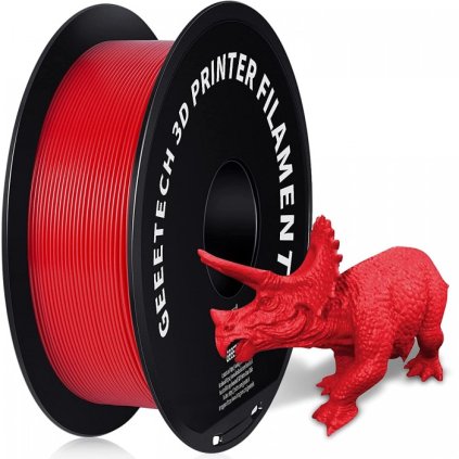 GEEETECH PETG červená 1,75 mm 1 kg – filament pro 3D tisk