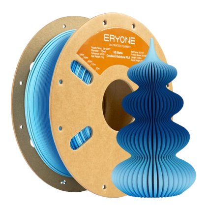 ERYONE | Pla Matte | Multicolor / Glacier (modrá / bílá / světle modrá) | 1.75mm | 1kg