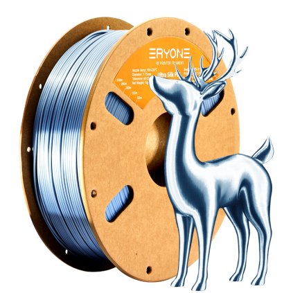 ERYONE | PLA Silk | Ultra Silver | 1.75mm | 1kg