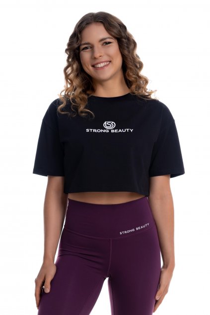 Tričko Strong beauty - Classic black