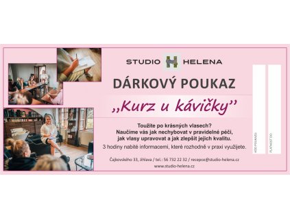 poukaz Kurz u kávičky