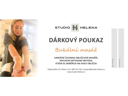bukální masáž