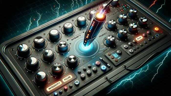 Ilustrace erotické elektrostimulace
