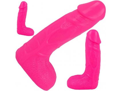 gelovy penis dildo fialove