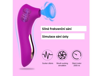 Sací vibrátor vibrace