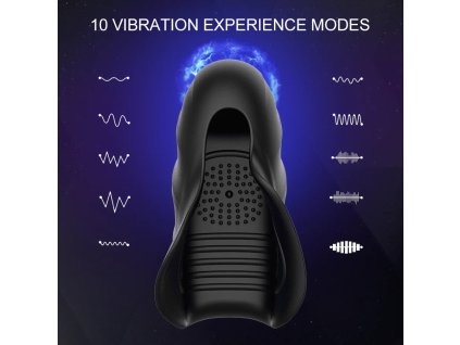 masturbátor pulzní vibrátor glans vibrování