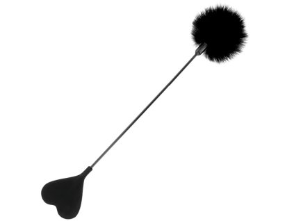 Peříčko s plácačkou tvar srdce