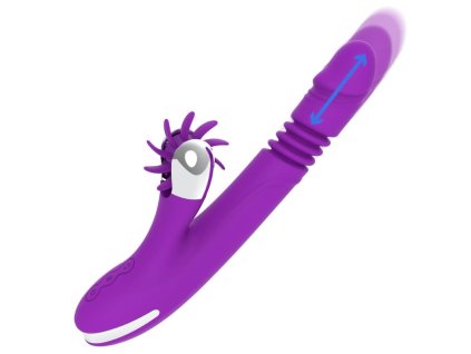 Multifunkční vibrátor Bunny Funny Up & Down s rotační stimulací