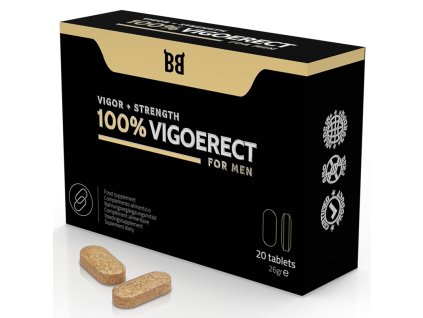 BLACK BULL 100% VIGOERECT VIGOR + STRENGTH FOR MEN 10 TABLETS