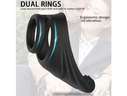 dual rings penis a varlata ergonomicky design