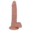 realisticke dildo s prisavkou 20cm bocni pohled