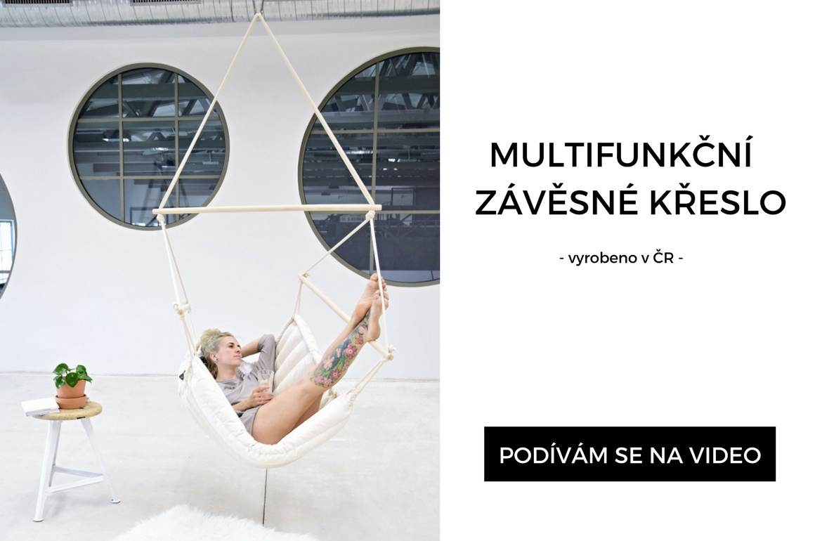 Závěsné houpací křeslo CHILLO - video s dětmi