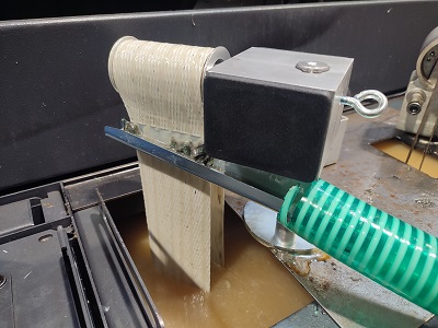 Referencie - pásový odlučovač, šírka pásu 80 mm