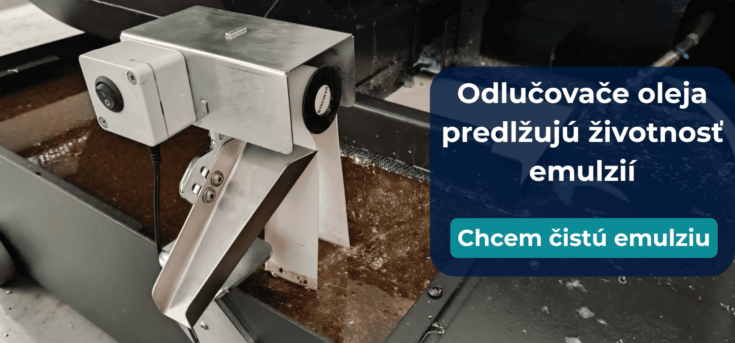Odlučovače oleja z emulzií