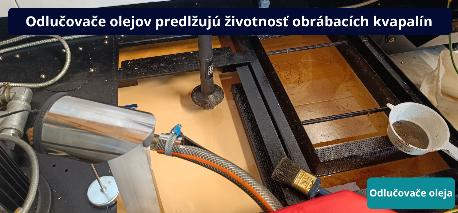 Odlučovače oleja z emulzií