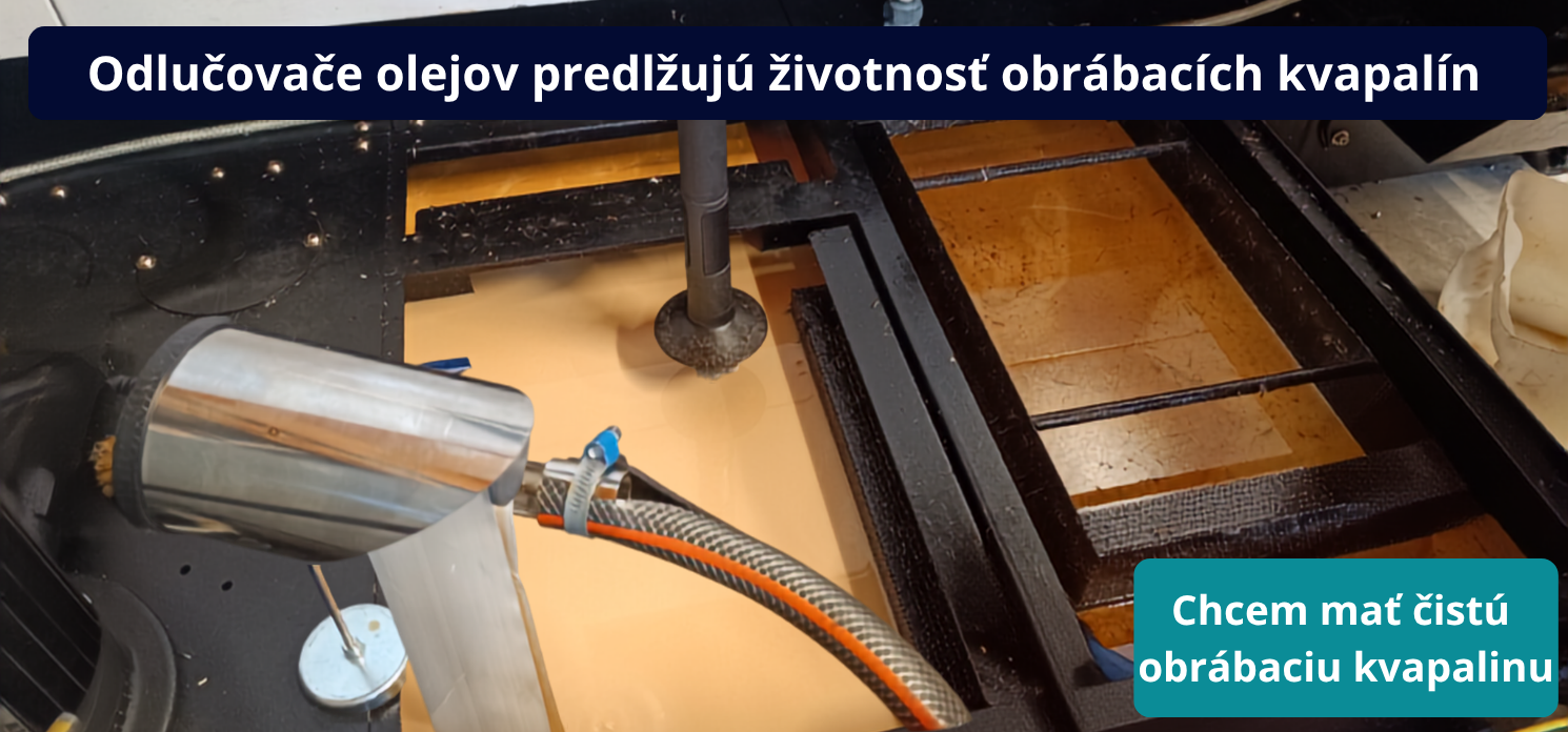 Odlučovače oleja z emulzií