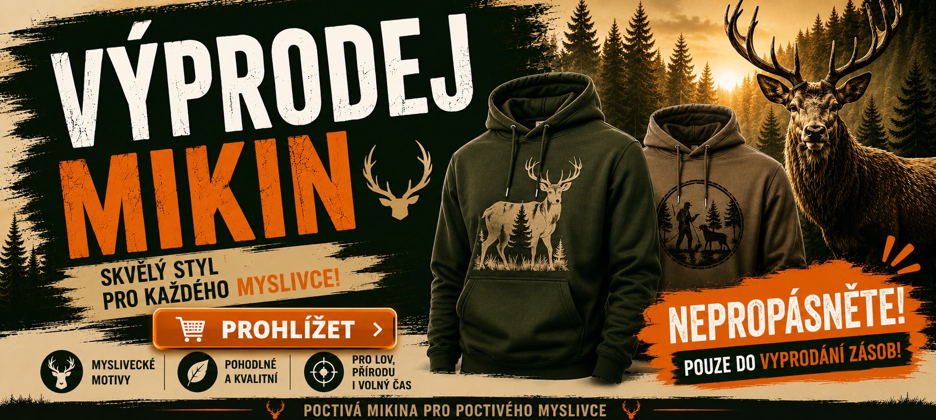 Výprodej mikin