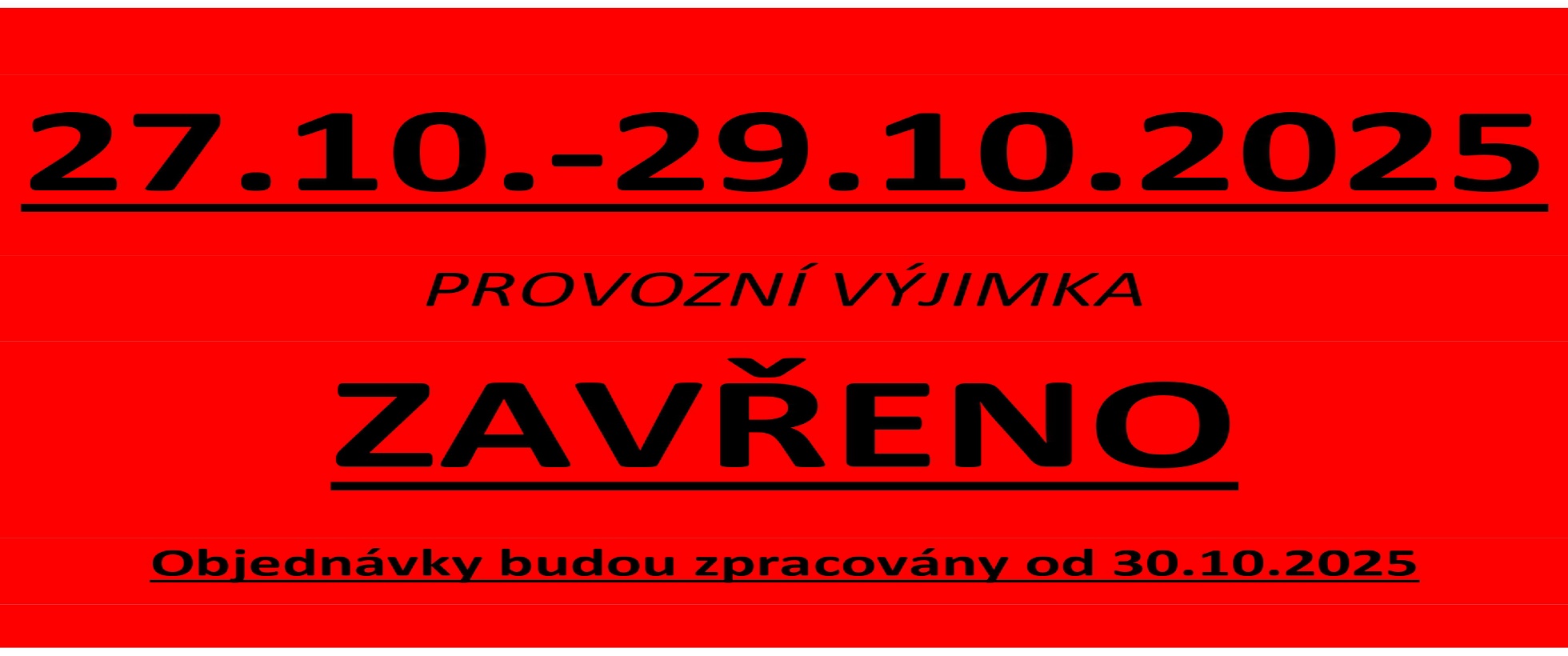 Zavřeno