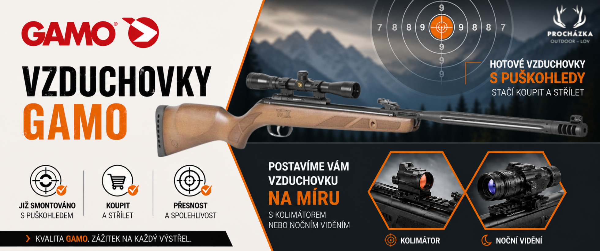 Vzduchovky Gamo