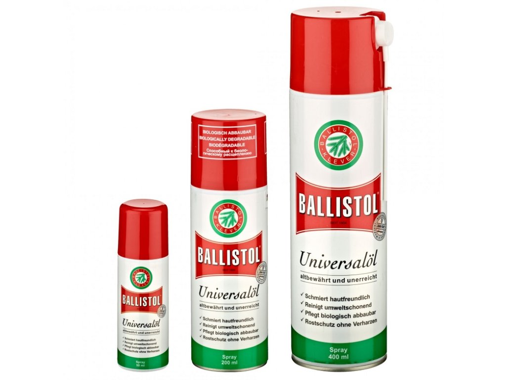 Ballistol olej spray - olej na zbraně - PROCHÁZKA