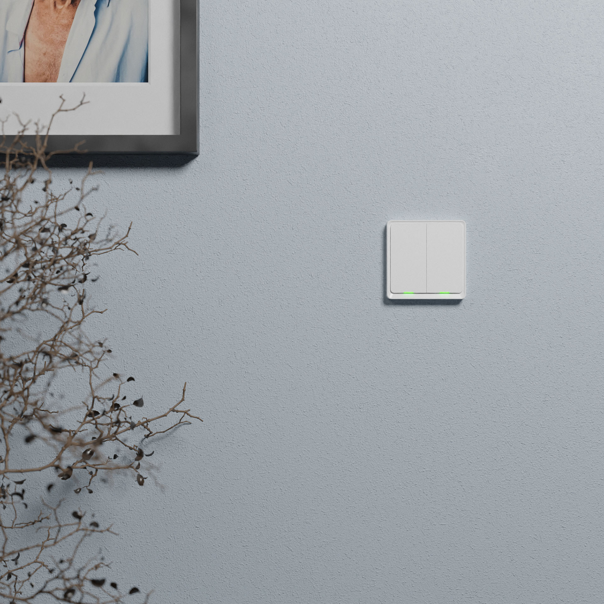 Chytrý vypínač Tesla Smart Switch Dual Zigbee