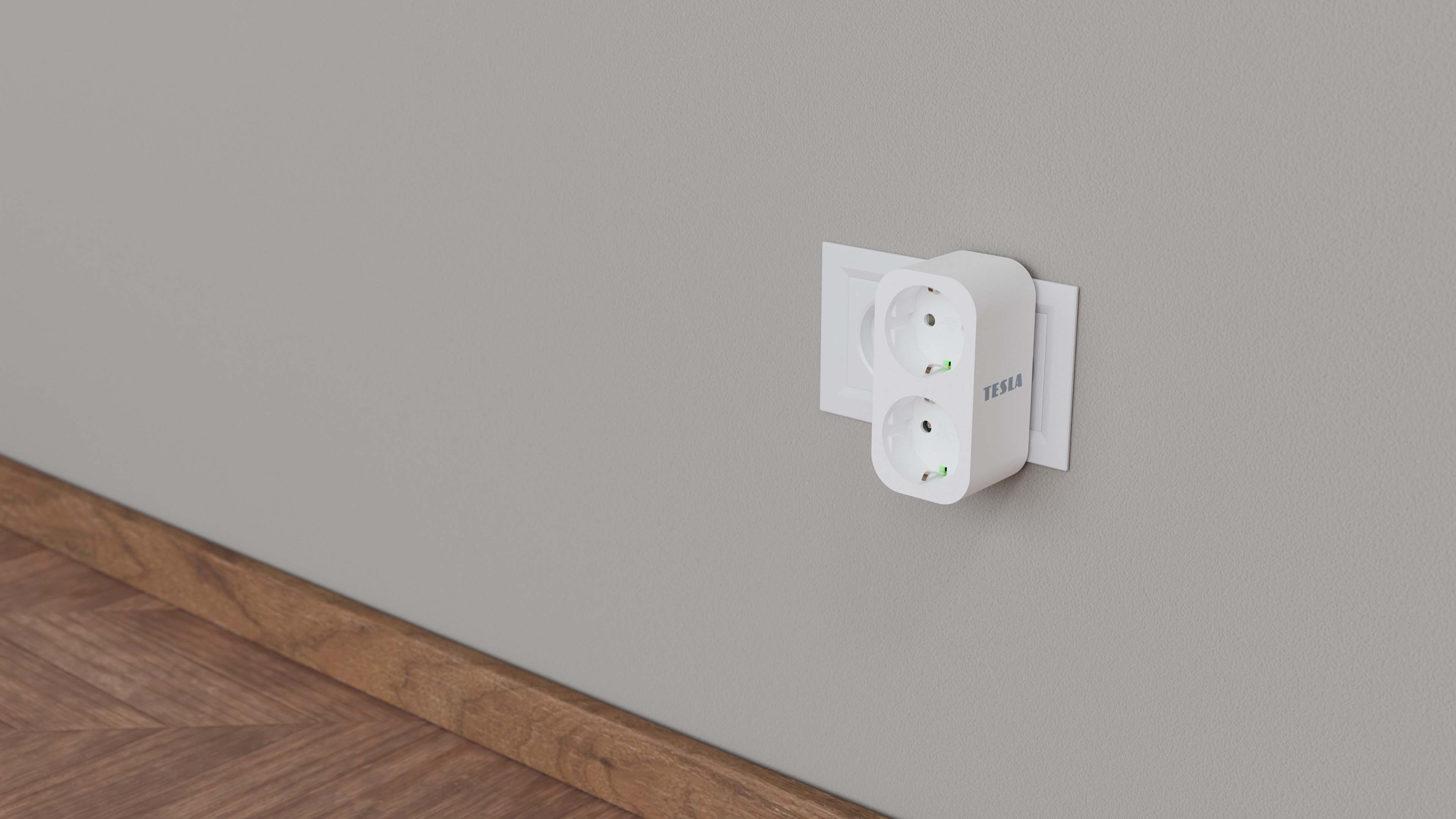 Chytrá zásuvka Tesla Smart Plug Dual SD300