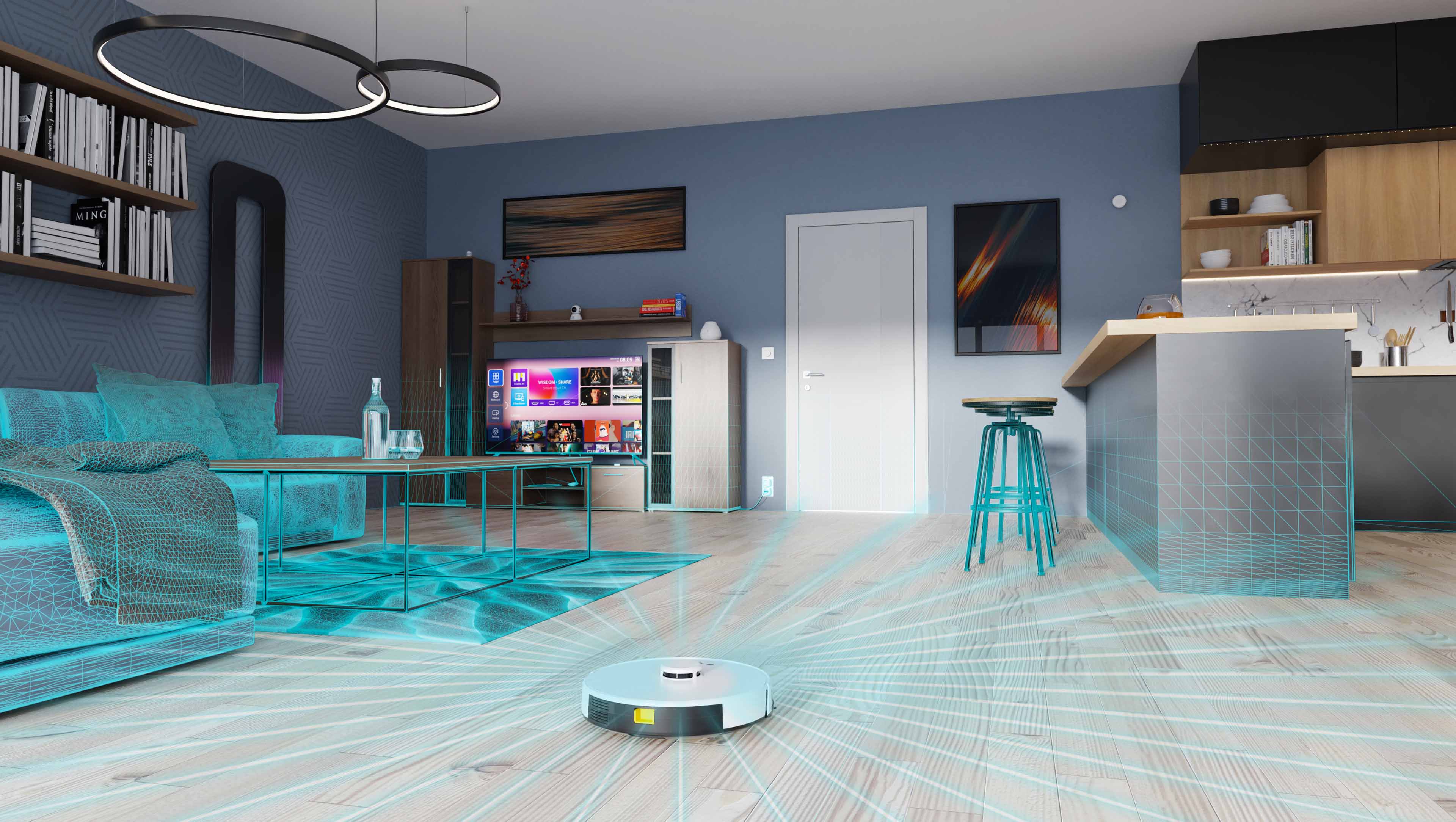 Robotický vysavač Tesla Smart Robot Vacuum Laser