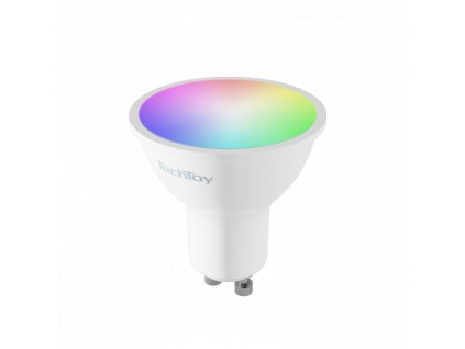 Chytrá žárovka TechToy Smart Bulb RGB 4,7W GU10 ZigBee