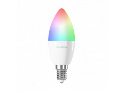 Chytrá žárovka TechToy Smart Bulb RGB 6W E14 ZigBee
